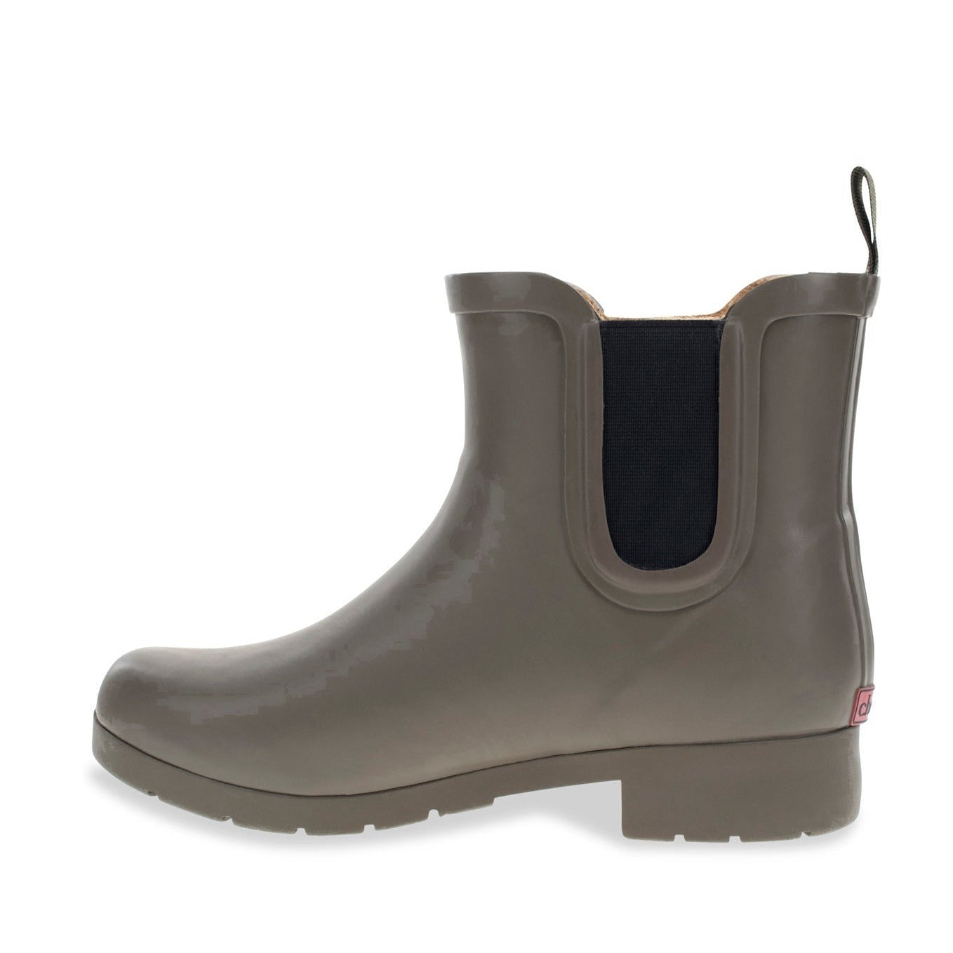 Delridge Faux Fur Chelsea Rain Boot - Olive