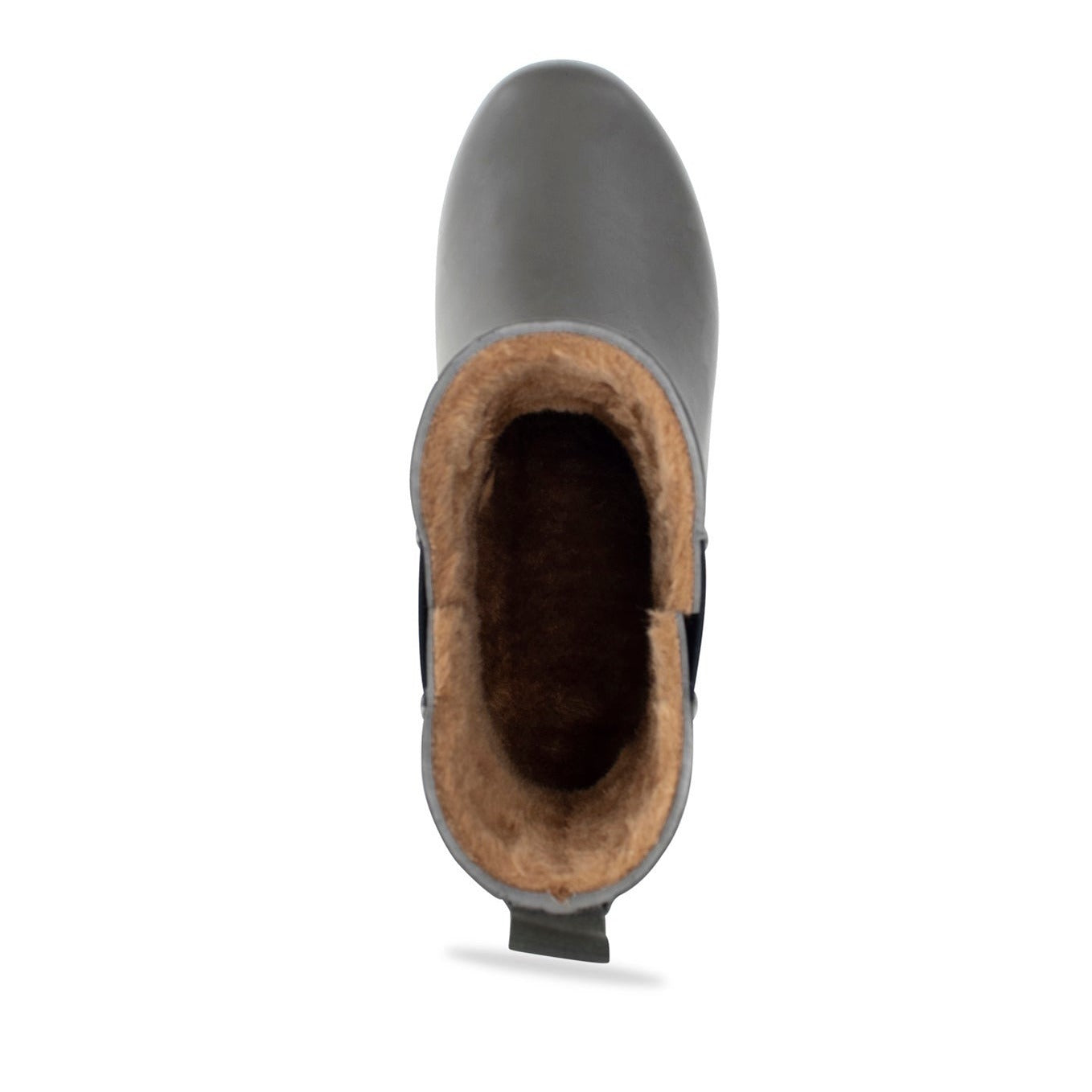Delridge Faux Fur Chelsea Rain Boot - Olive