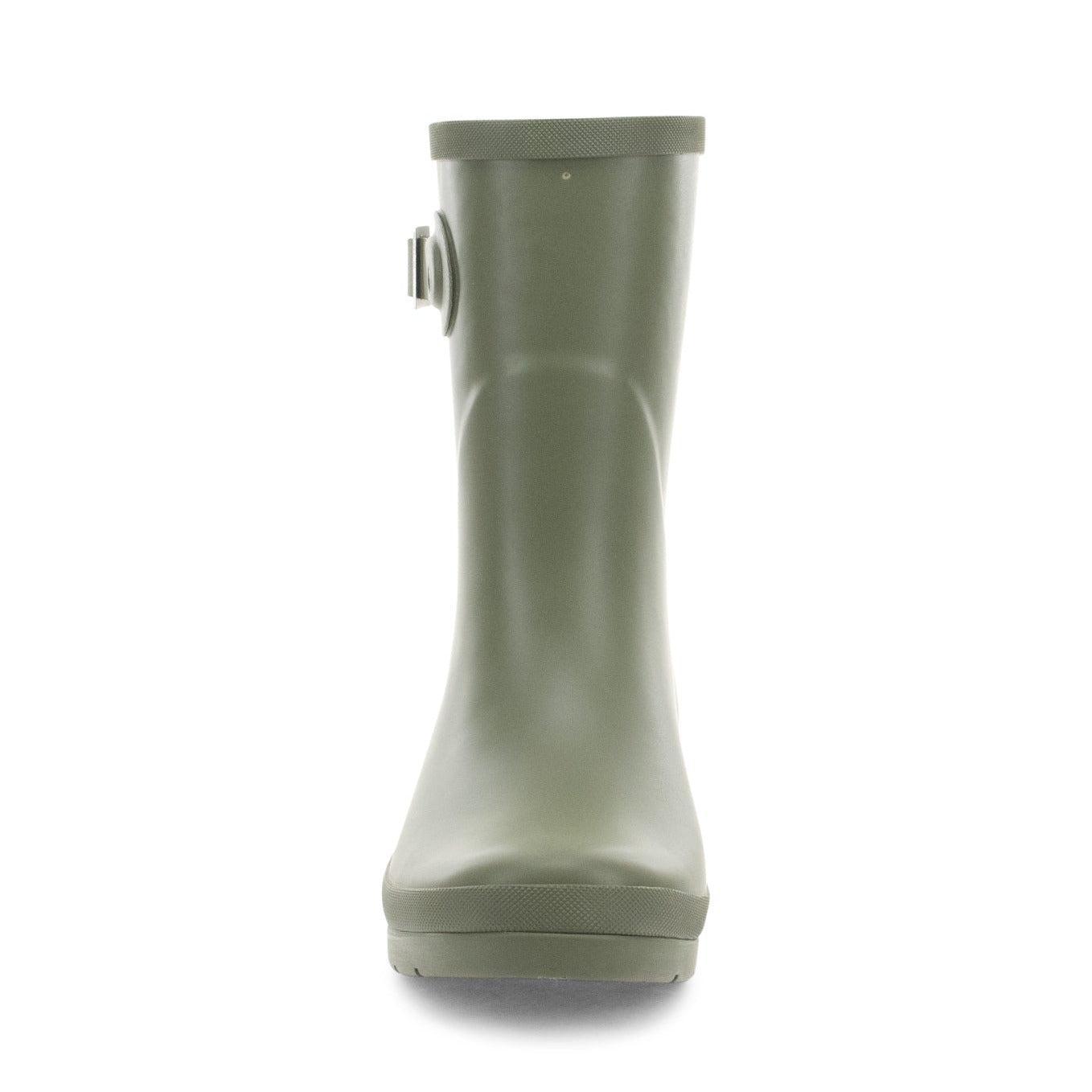 Delridge Faux Fur Mid Rain Boot - Green