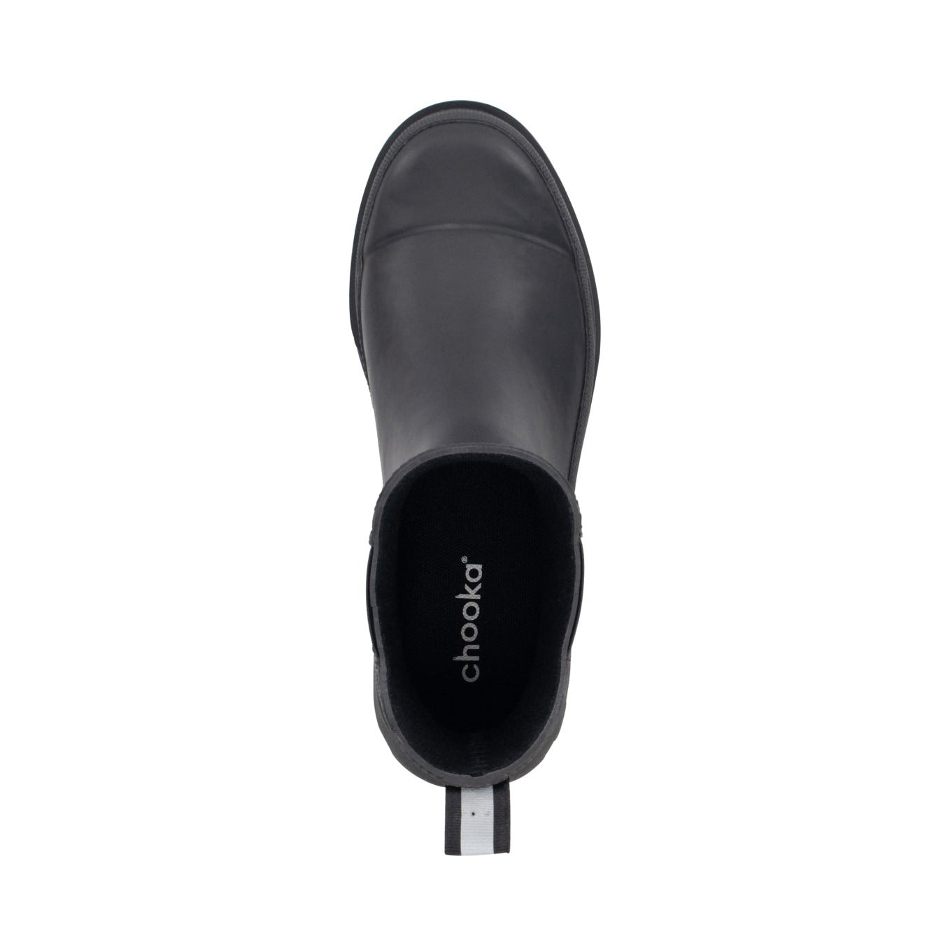 Upland Platform Chelsea Rain Boot - Black