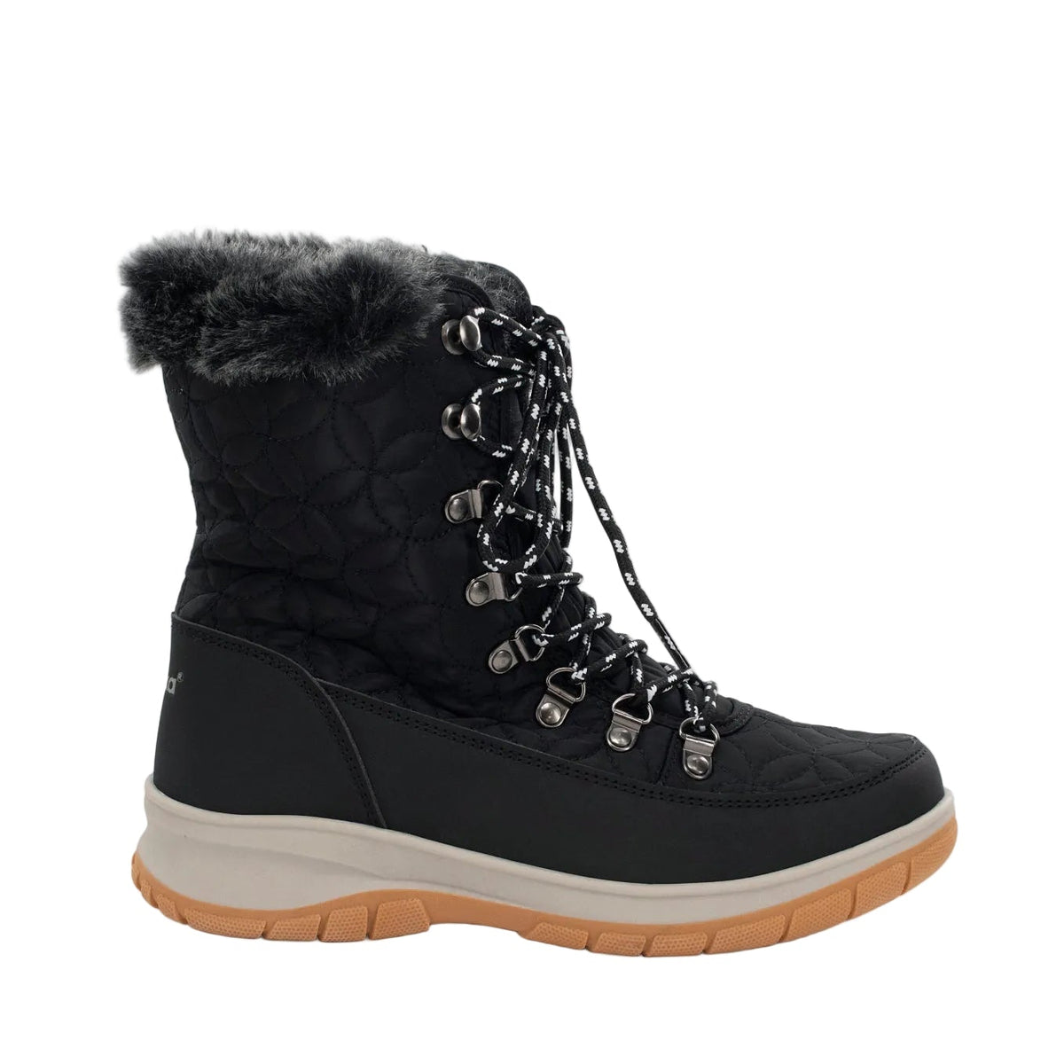 Belltown Mid Faux Fur Cold Weather Boot - Black