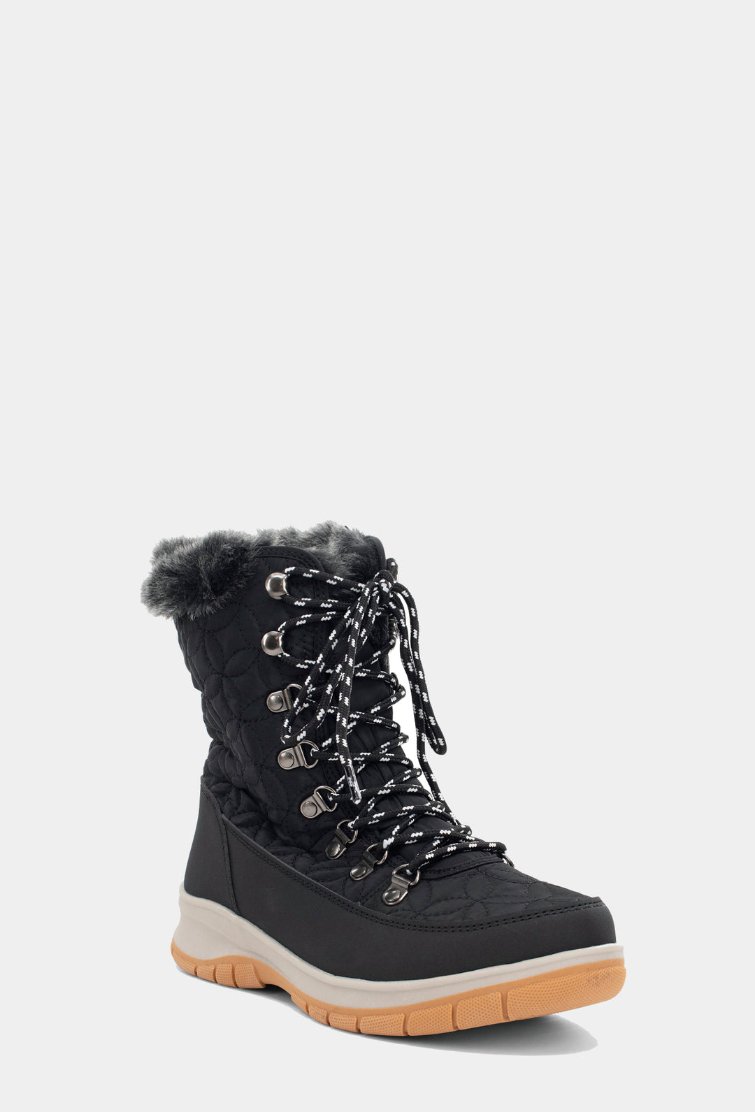 Belltown Mid Faux Fur Cold Weather Boot - Black