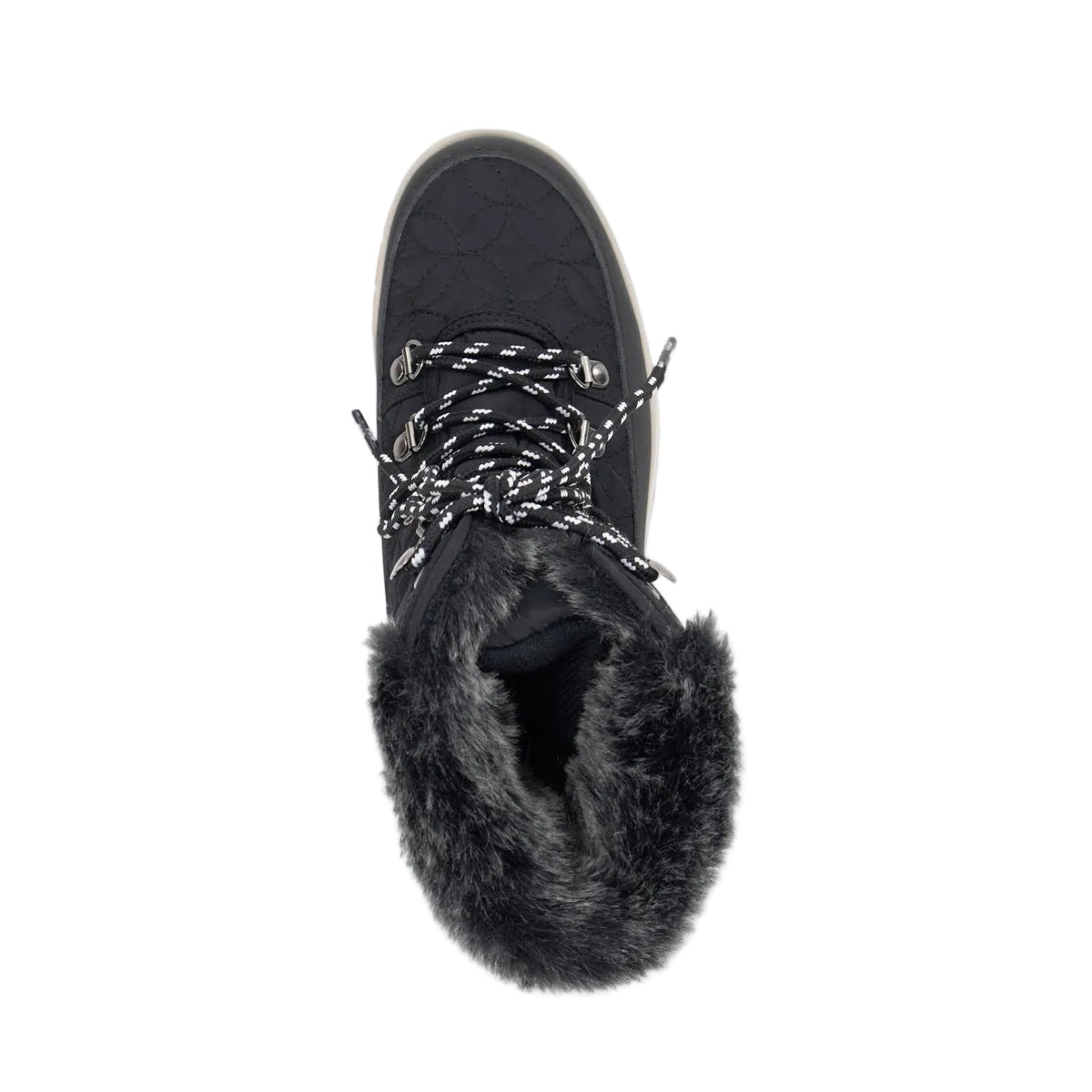 Belltown Mid Faux Fur Cold Weather Boot - Black