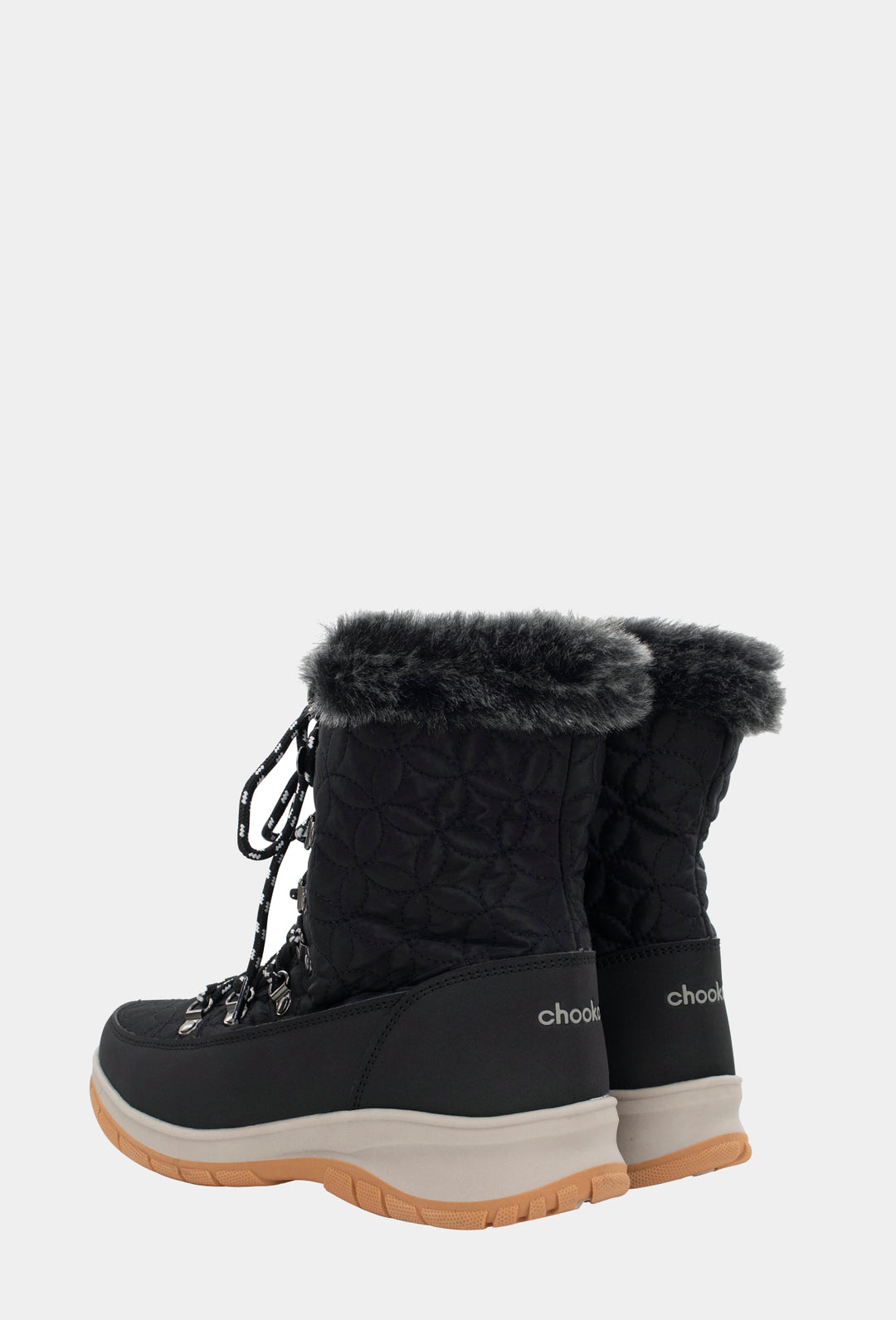 Belltown Mid Faux Fur Cold Weather Boot - Black