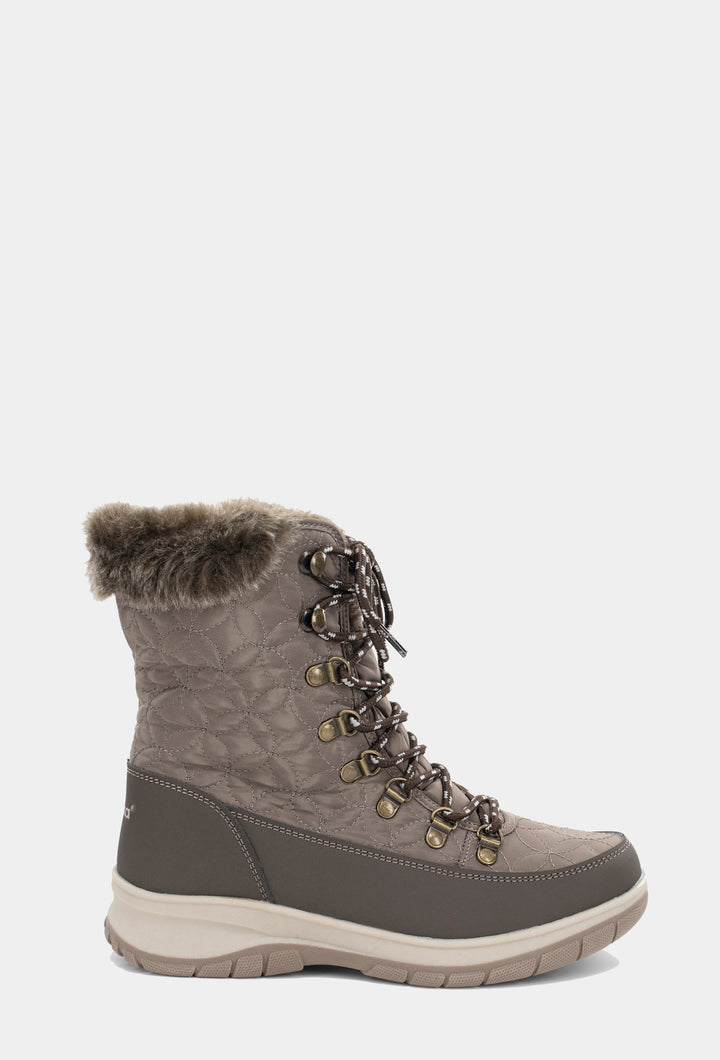 Belltown Mid Faux Fur Cold Weather Boot - Taupe