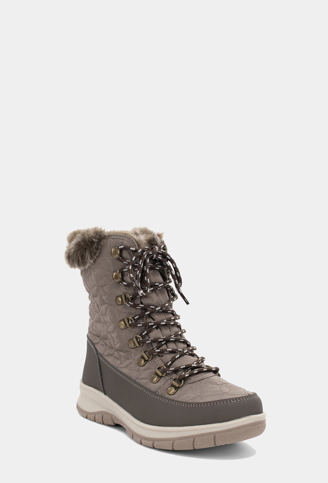 Belltown Mid Faux Fur Cold Weather Boot - Taupe
