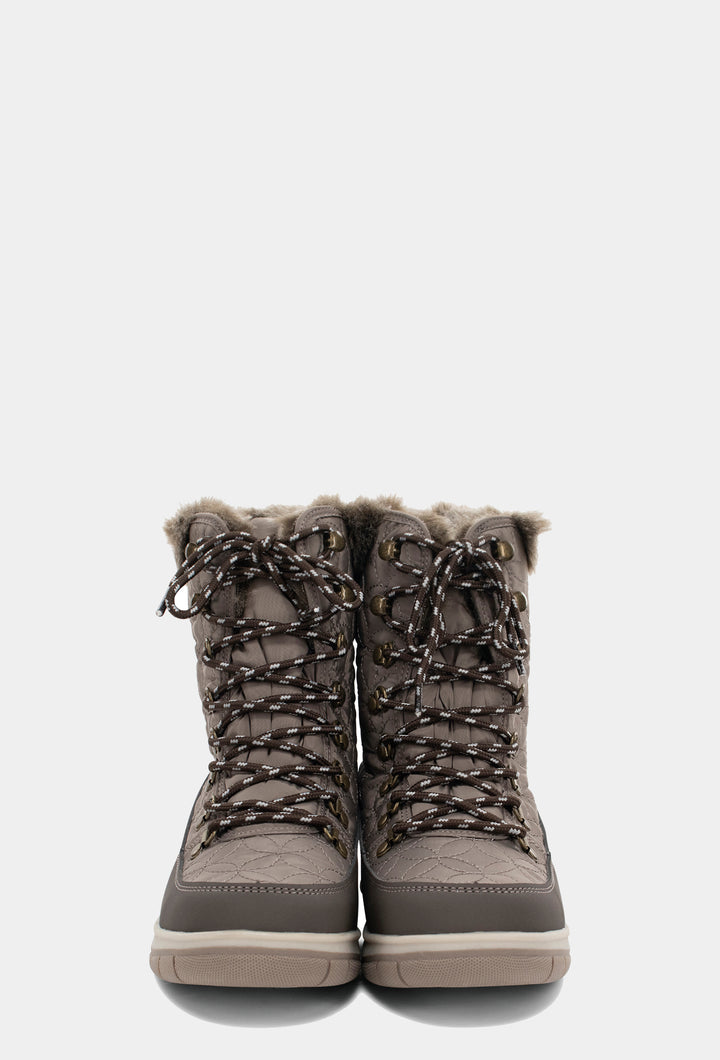 Belltown Mid Faux Fur Cold Weather Boot - Taupe