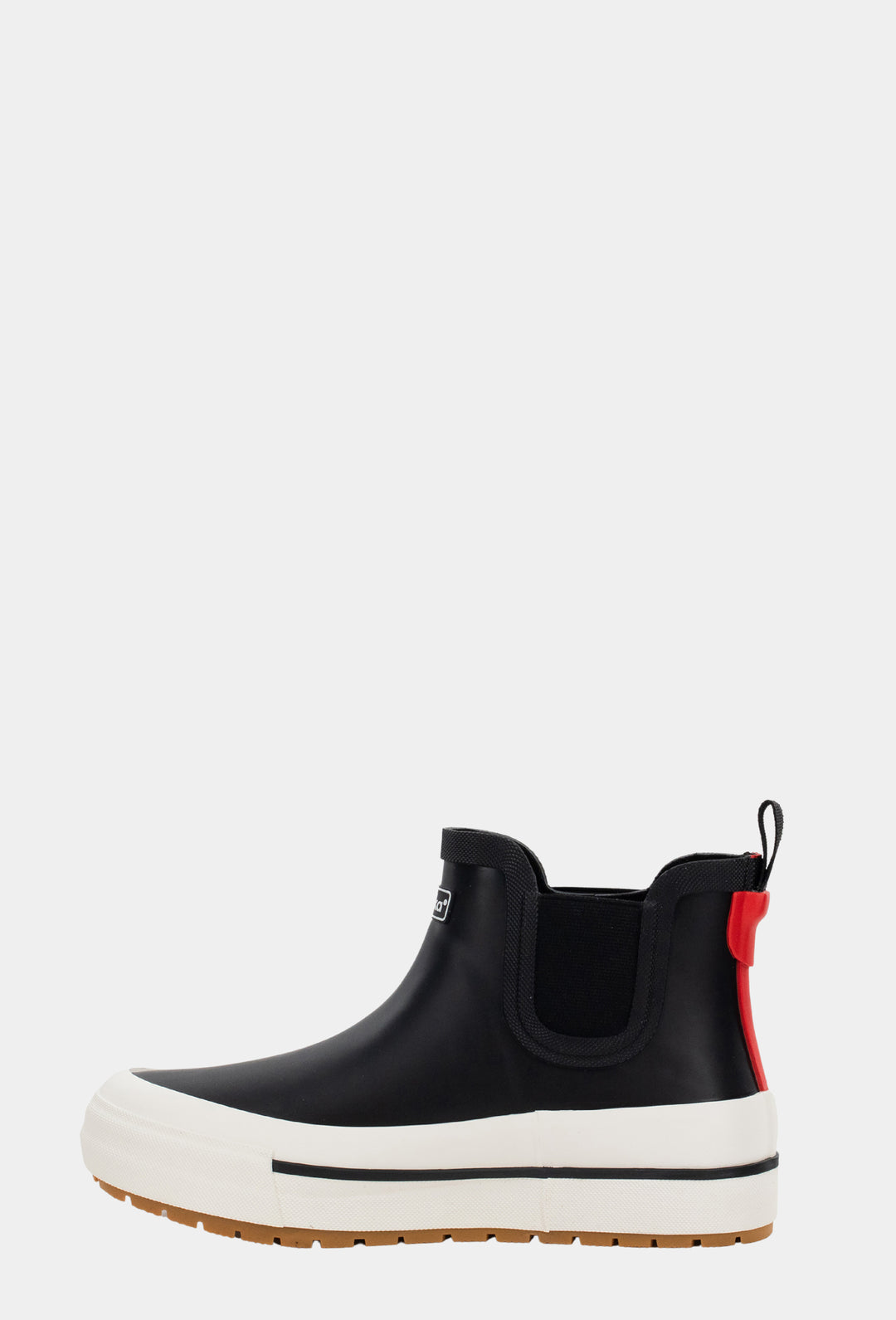 MARINA CHELSEA ANKLE RAIN BOOT - BLACK
