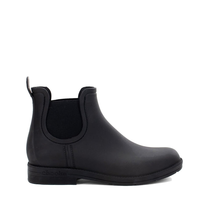 Modern Chelsea Rain Boot - Black