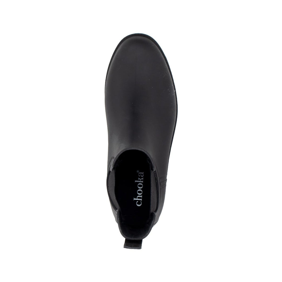 Modern Chelsea Rain Boot - Black