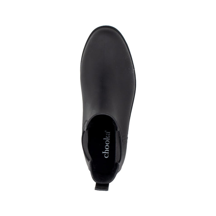 Modern Chelsea Rain Boot - Black