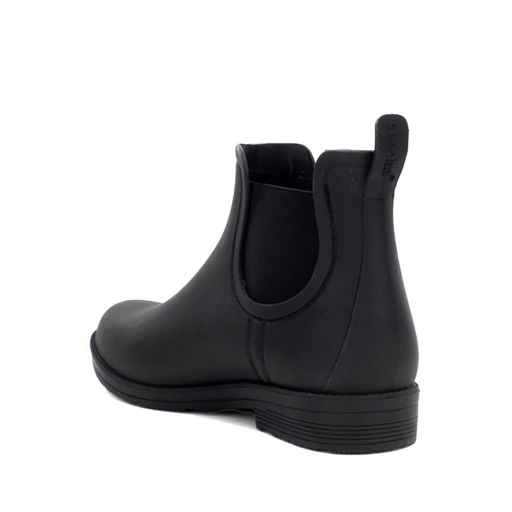 Modern Chelsea Rain Boot - Black