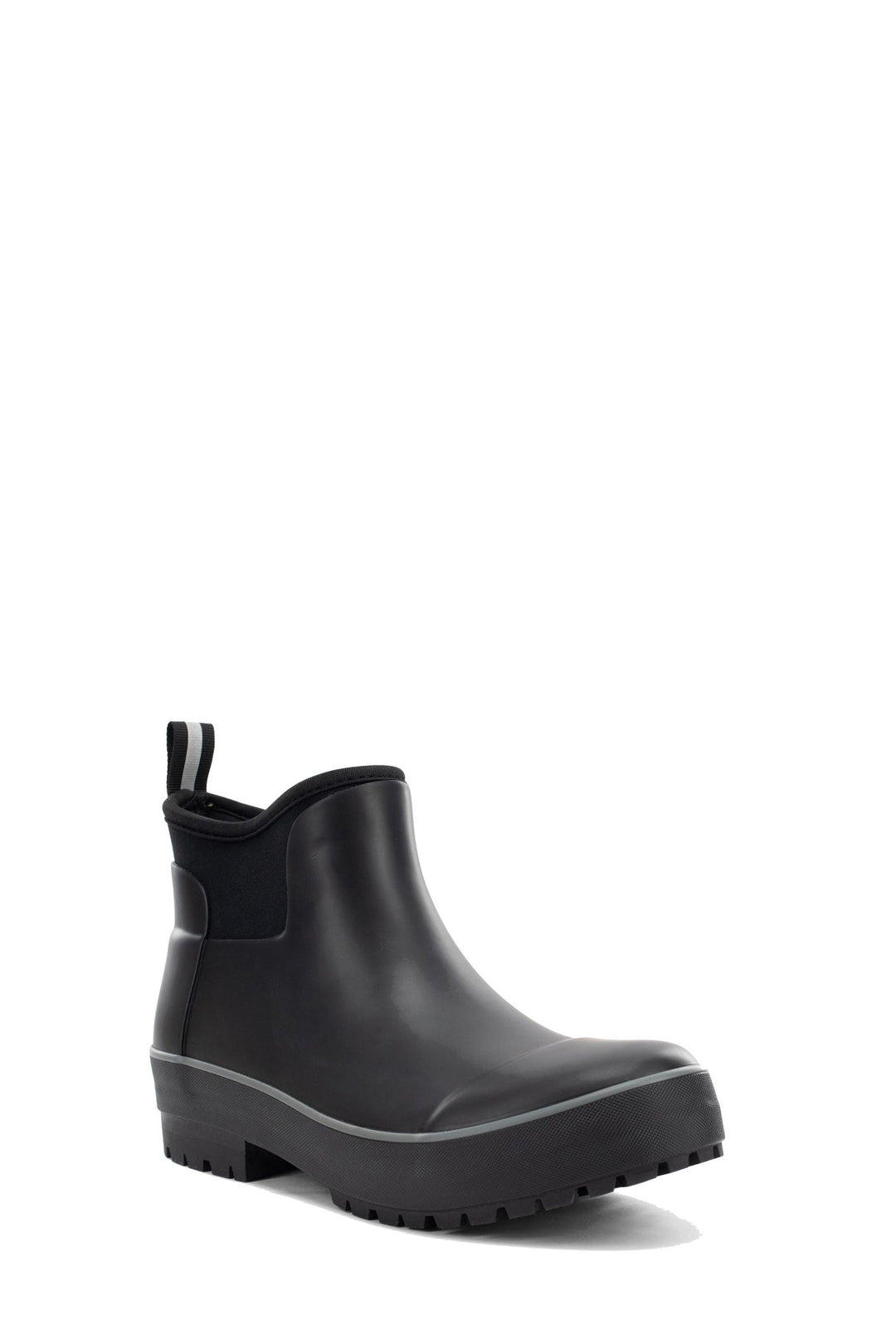Everyday Neoprene Ankle Rain Boot - Black