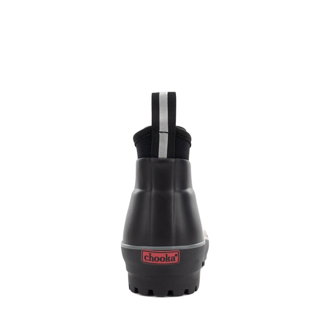 Everyday Neoprene Ankle Rain Boot - Black