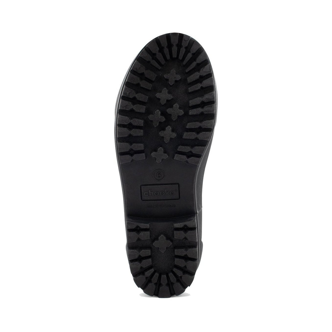 Everyday Neoprene Ankle Rain Boot - Black