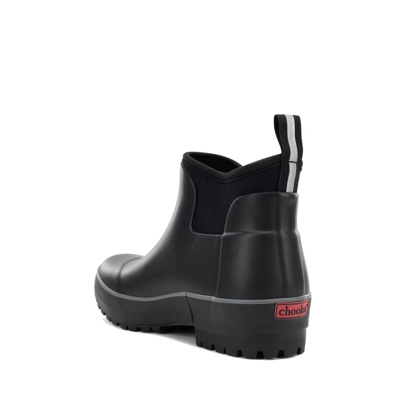 Everyday Neoprene Ankle Rain Boot - Black