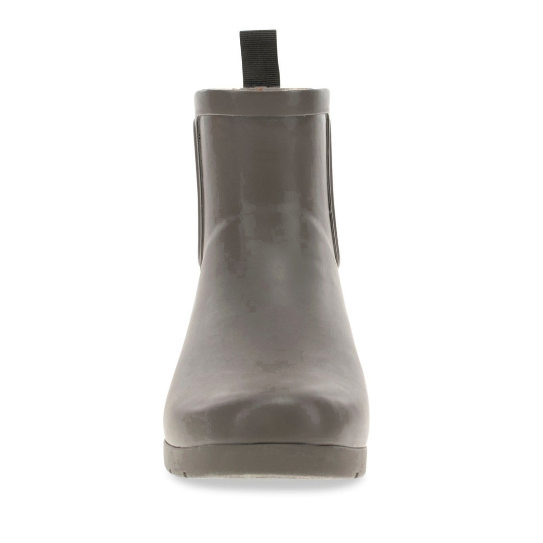 Delridge Faux Fur Chelsea Rain Boot - Olive