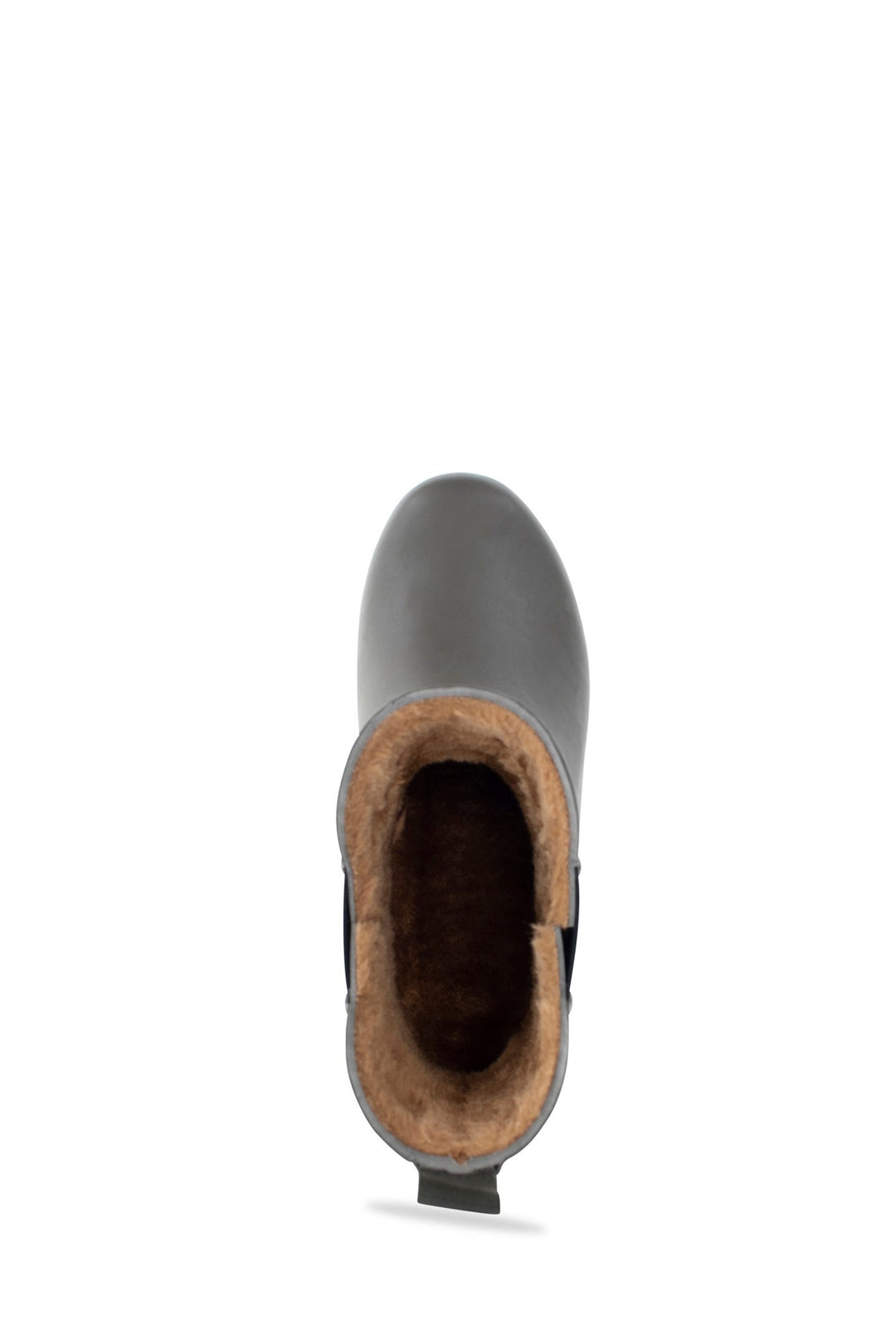 Delridge Faux Fur Chelsea Rain Boot - Olive