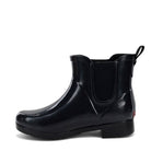 Delridge Faux Fur Chelsea Rain Boot - Black