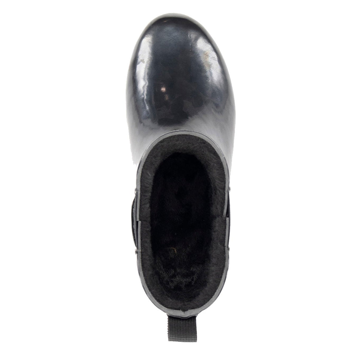 Delridge Faux Fur Chelsea Rain Boot - Black