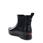 Delridge Faux Fur Chelsea Rain Boot - Black
