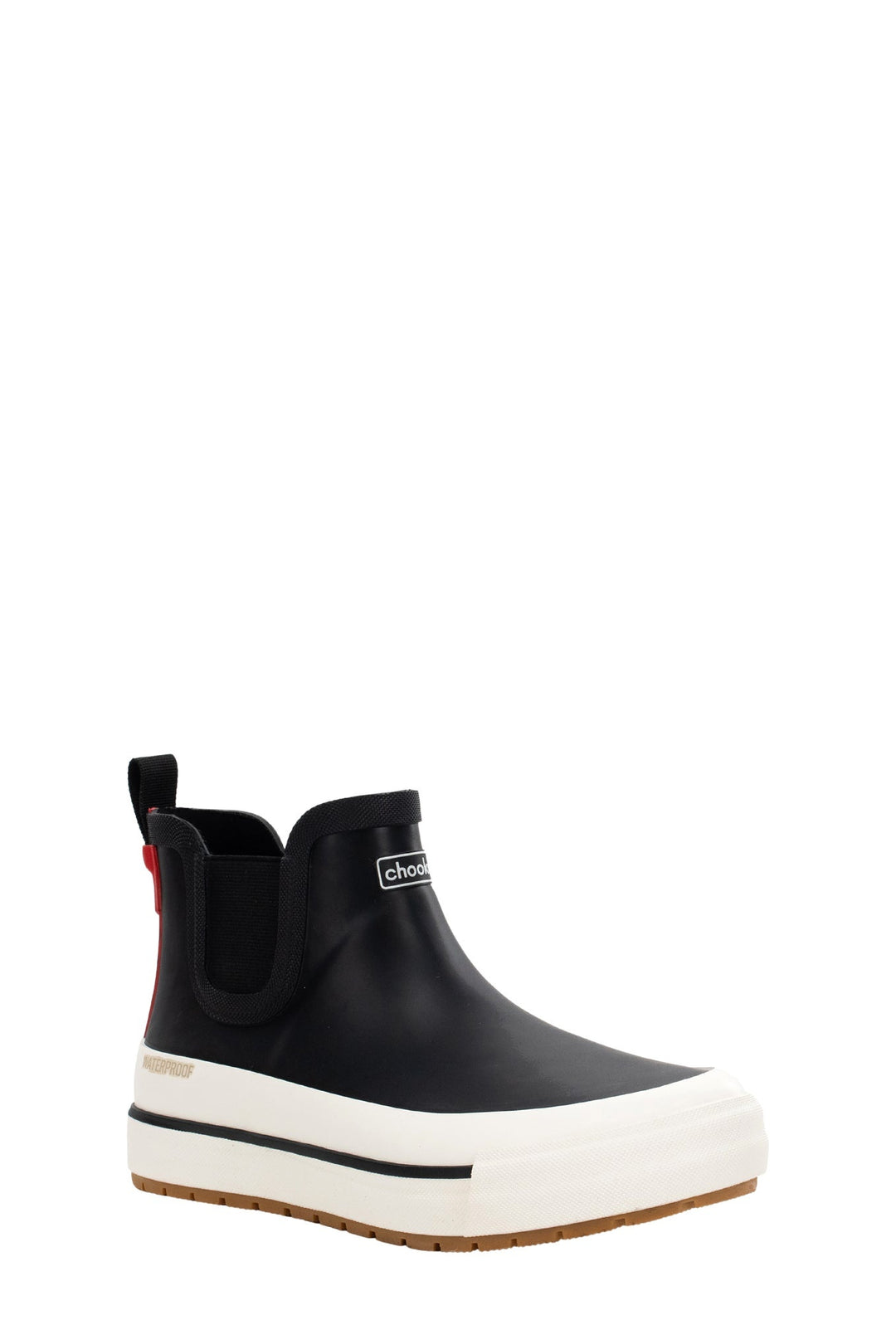 Marina Chelsea Ankle Rain Boot - Black