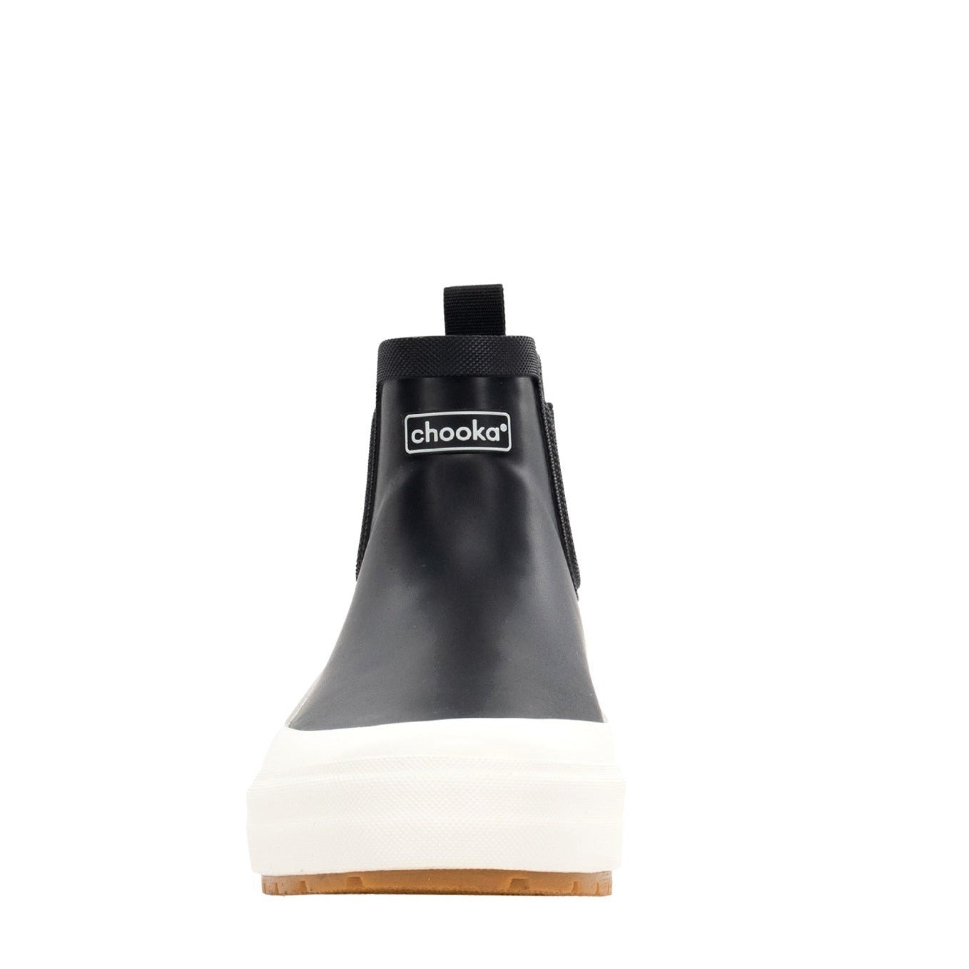 Marina Chelsea Ankle Rain Boot - Black