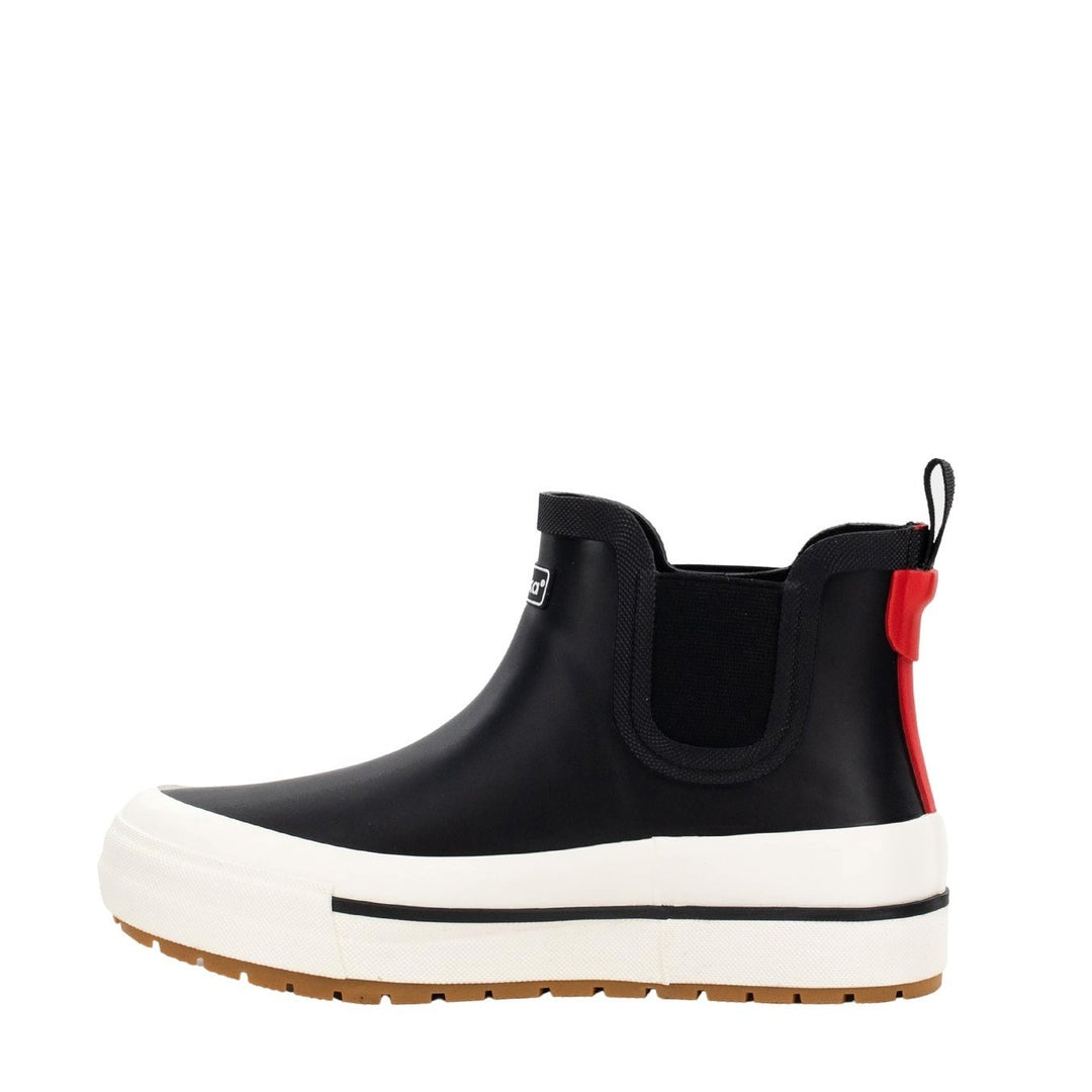 Marina Chelsea Ankle Rain Boot - Black