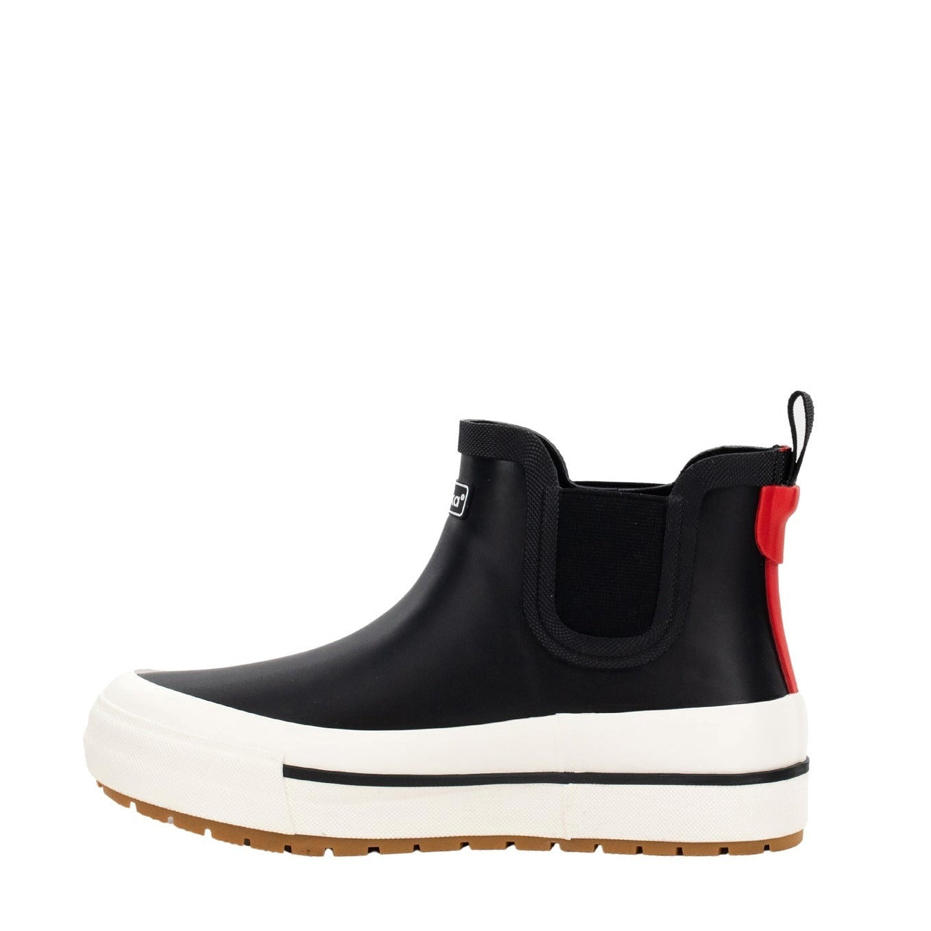 Marina Chelsea Ankle Rain Boot - Black