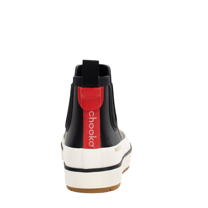 Marina Chelsea Ankle Rain Boot - Black