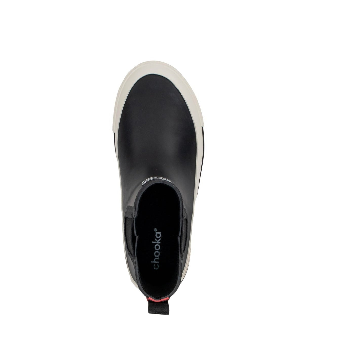 Marina Chelsea Ankle Rain Boot - Black