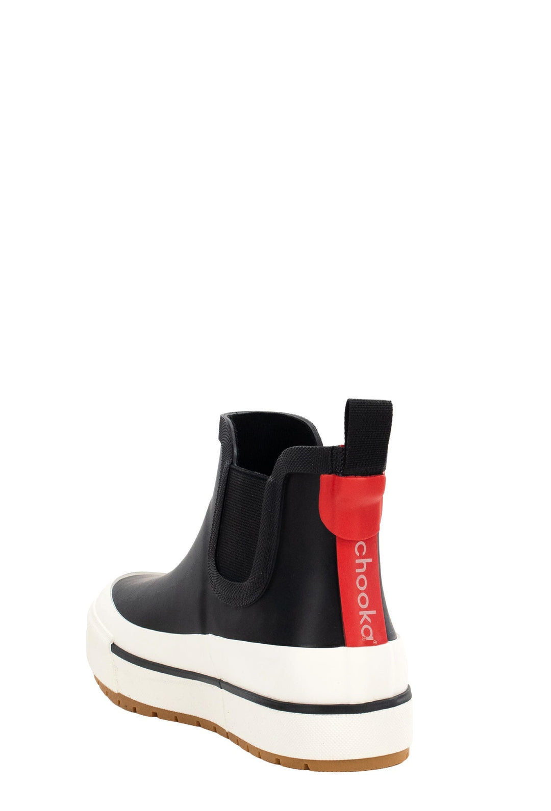 Marina Chelsea Ankle Rain Boot - Black