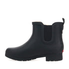 Delridge Faux Fur Chelsea Rain Boot - Black