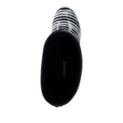 Gloss Drybrush Mid Rain Boot - Black