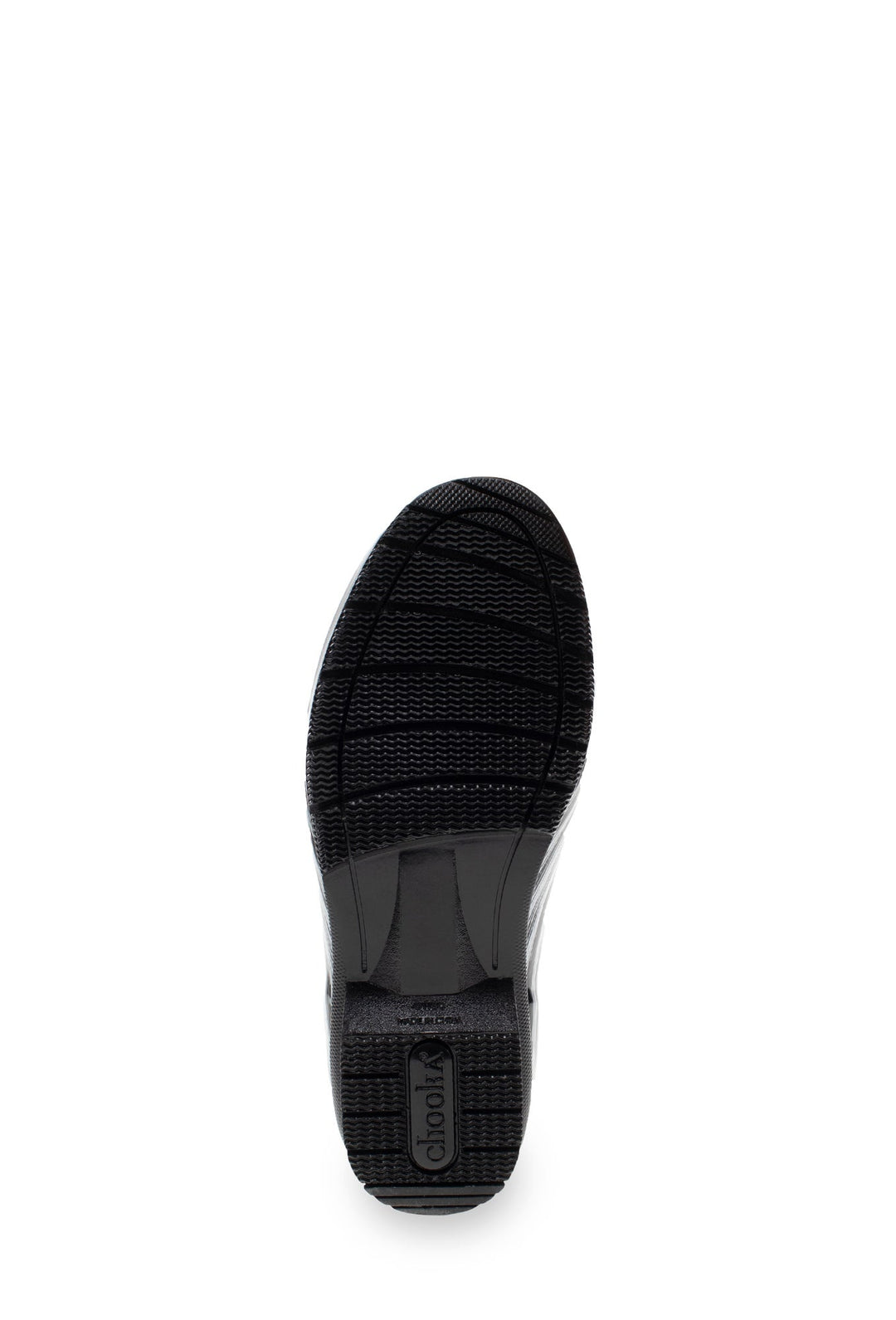 Gloss Drybrush Mid Rain Boot - Black
