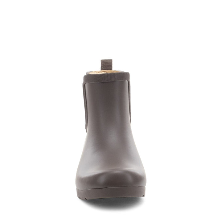 Delridge Faux Fur Chelsea Rain Boot - Brown