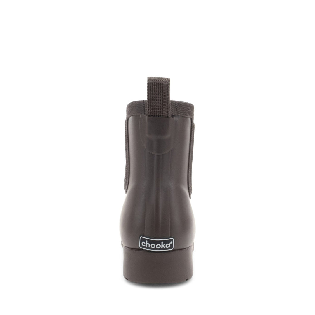 Delridge Faux Fur Chelsea Rain Boot - Brown