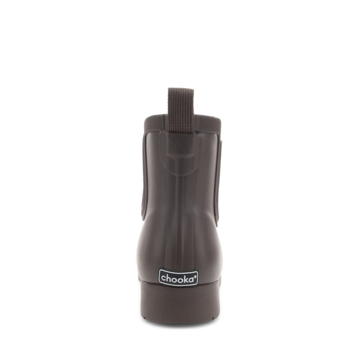 Delridge Faux Fur Chelsea Rain Boot - Brown