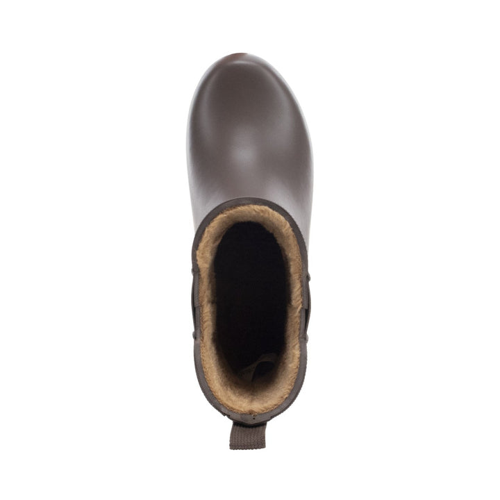 Delridge Faux Fur Chelsea Rain Boot - Brown