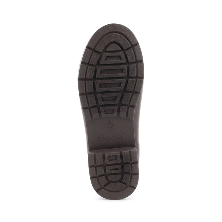 Delridge Faux Fur Chelsea Rain Boot - Brown