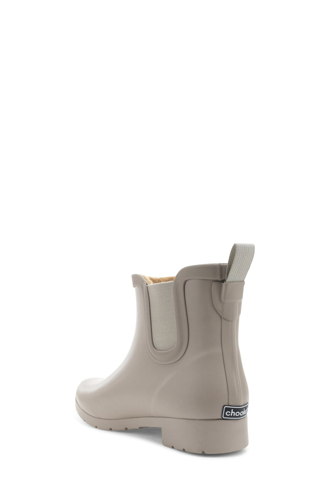 Delridge Faux Fur Chelsea Rain Boot - Taupe
