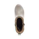 Delridge Faux Fur Chelsea Rain Boot - Taupe