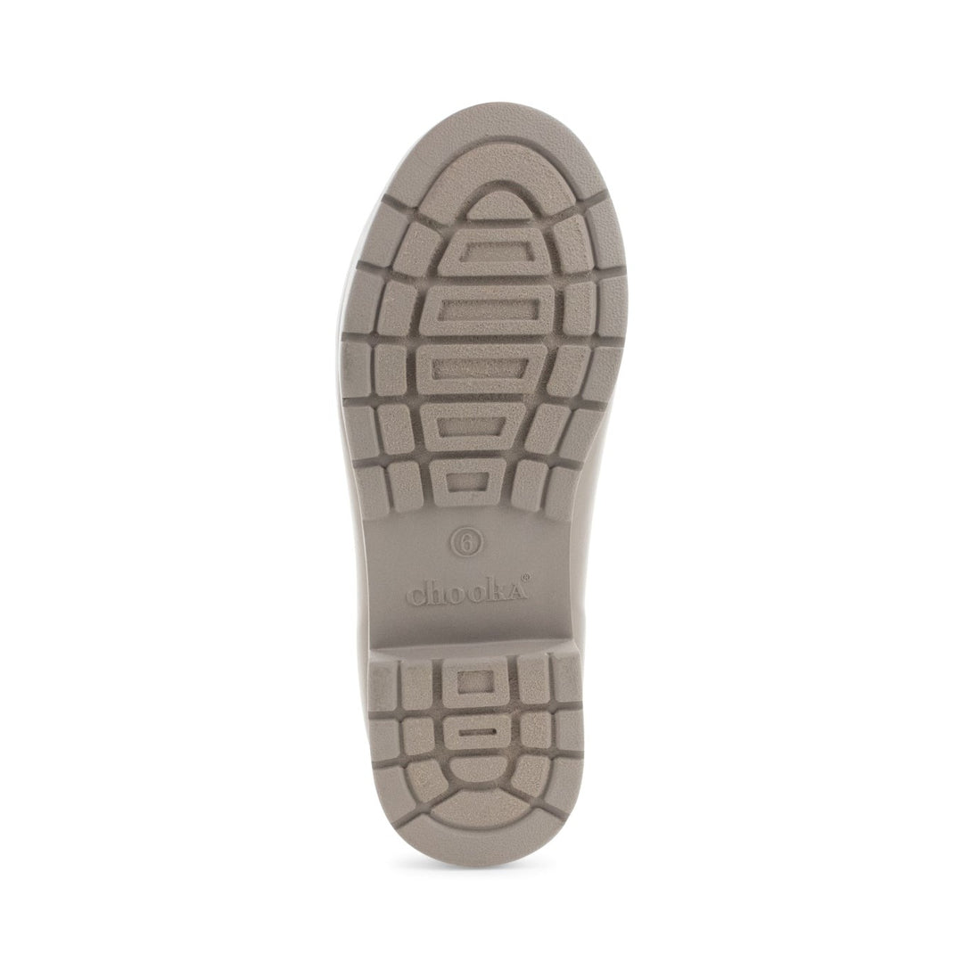 Delridge Faux Fur Chelsea Rain Boot - Taupe