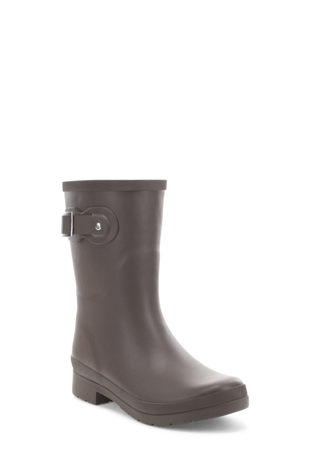 Delridge Faux Fur Mid Rain Boot - Brown