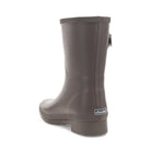 Delridge Faux Fur Mid Rain Boot - Brown