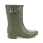 Delridge Faux Fur Mid Rain Boot - Green