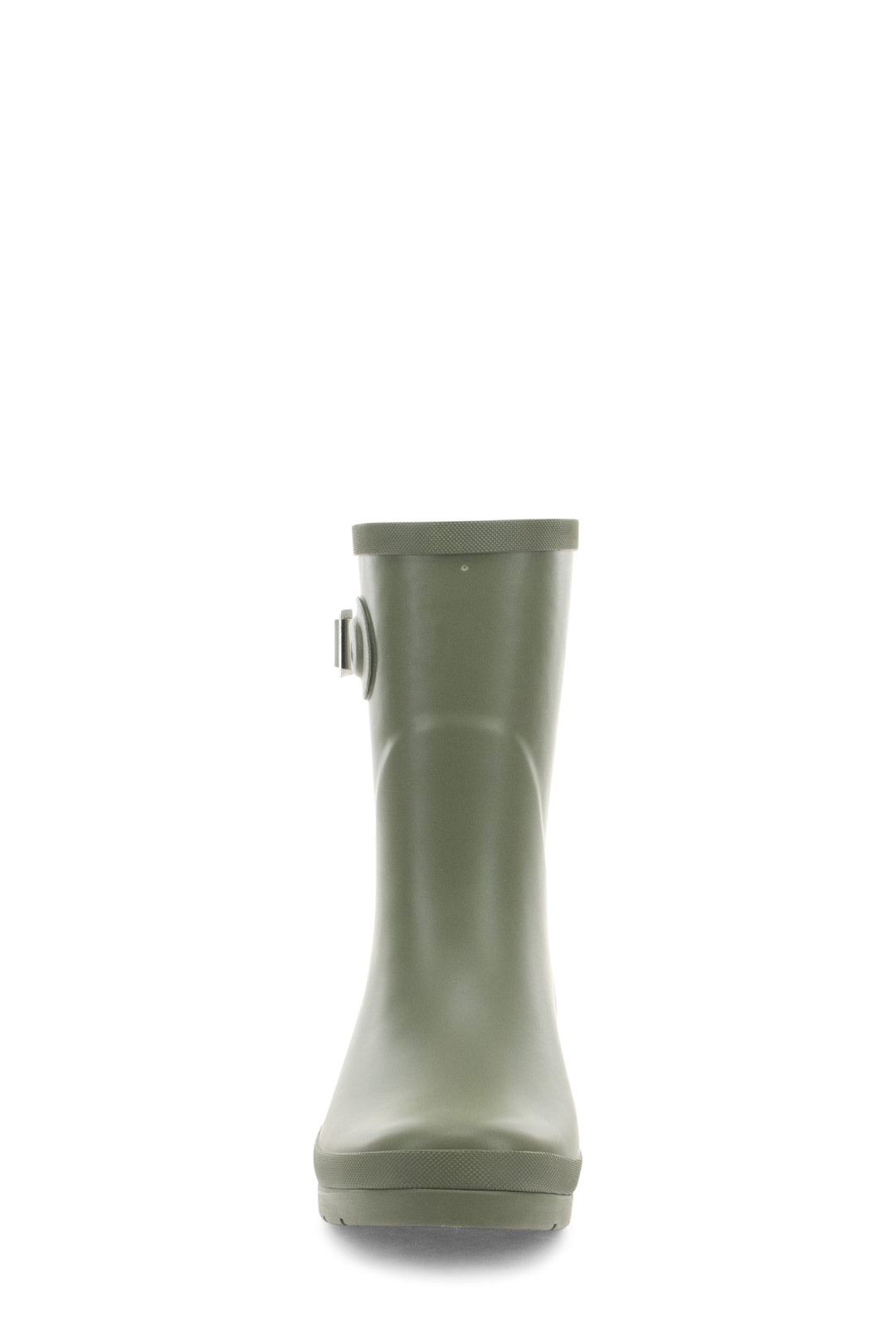 Delridge Faux Fur Mid Rain Boot - Green