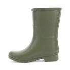 Delridge Faux Fur Mid Rain Boot - Green