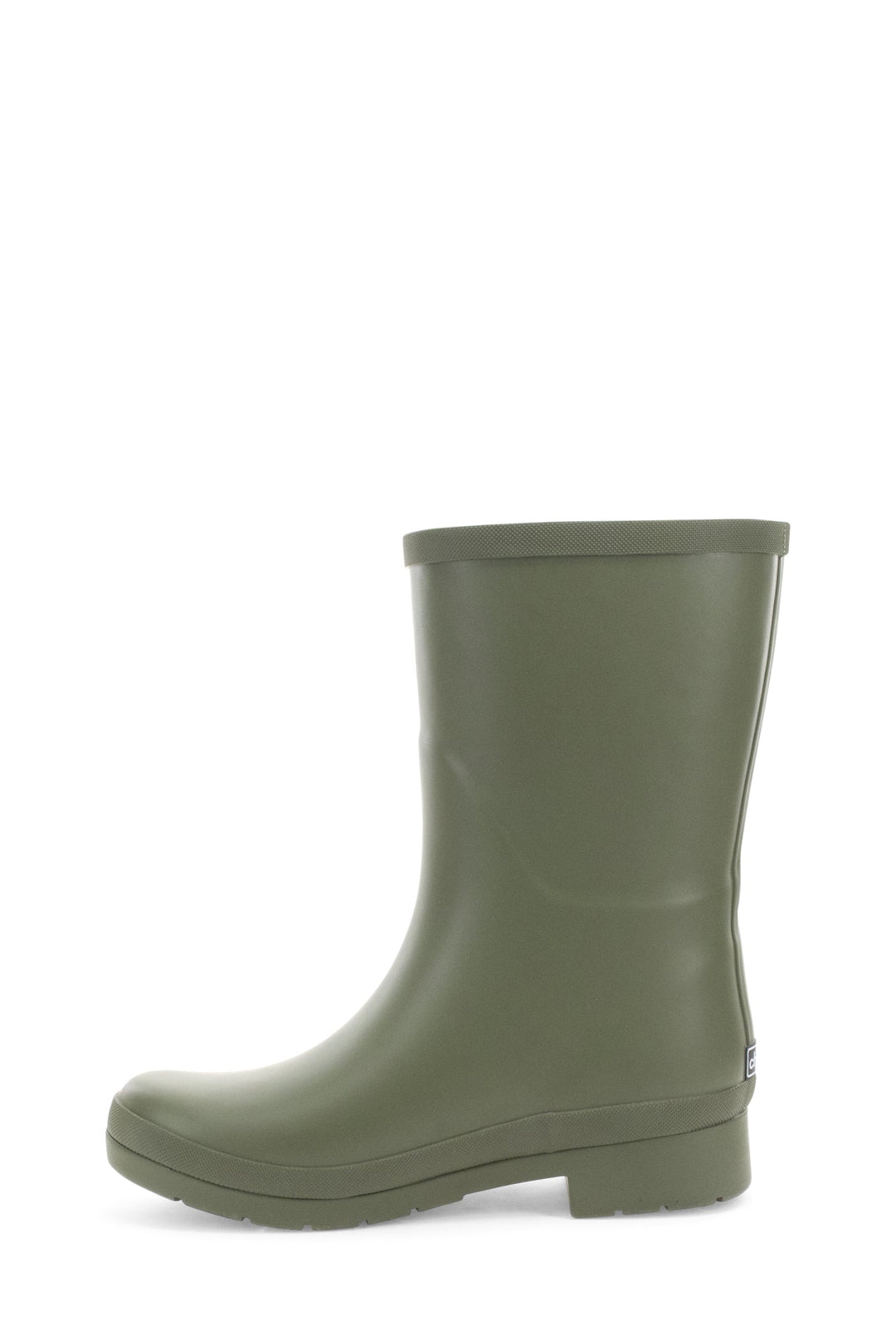 Delridge Faux Fur Mid Rain Boot - Green
