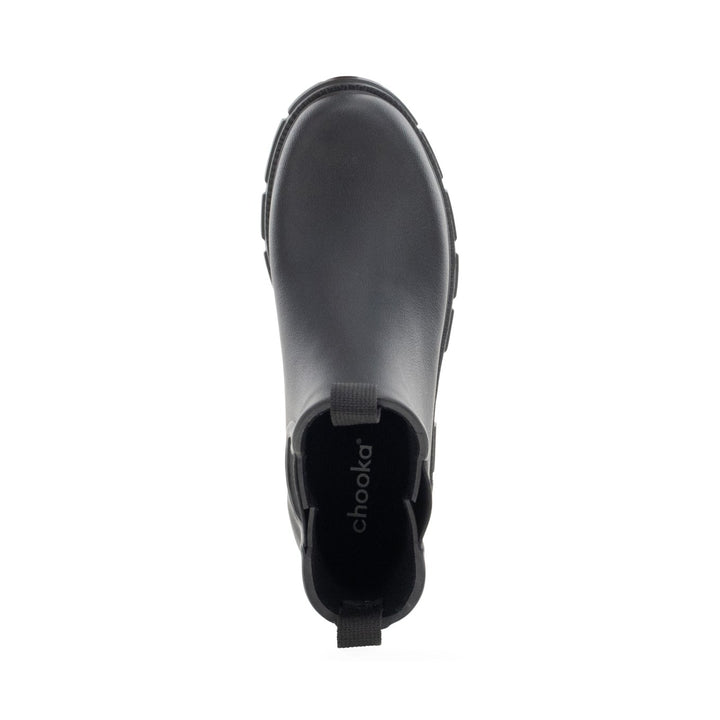 Quin Storm Lug Chelsea Rain Boot - Black